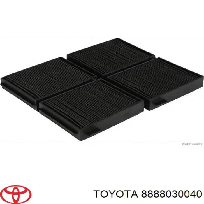 Фільтр повітряний обігрівача Toyota 8888030040 ціна, від  USD