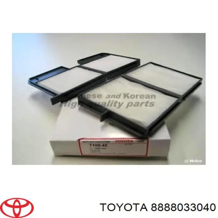 8888033040 Toyota Внутрішньосалонний фільтр