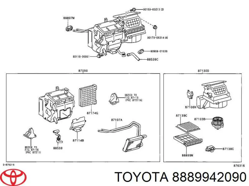  Toyota 8889942090 ціна, від 6.33 USD