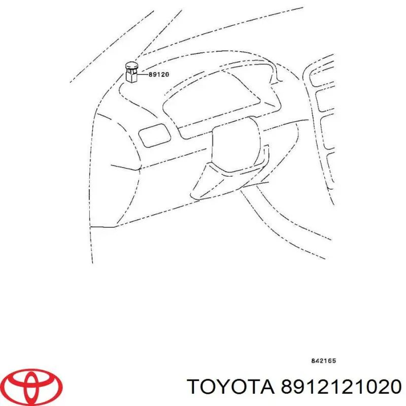Датчик вмикання світла Toyota 8912121020 ціна, від 25.34 USD
