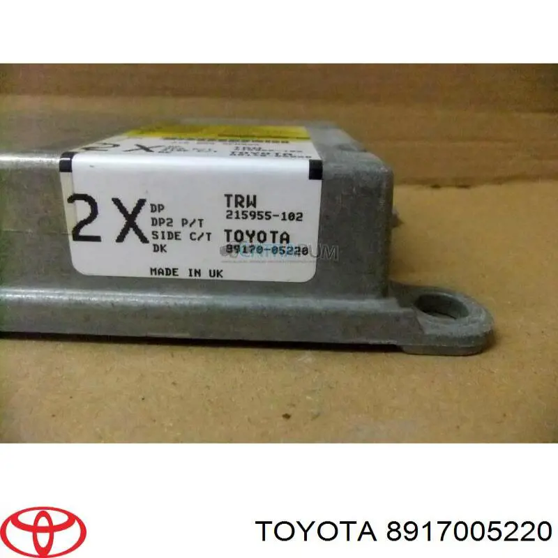 Модуль-процесор керування подушки безпеки Toyota 8917005220 ціна, від 17.80 USD