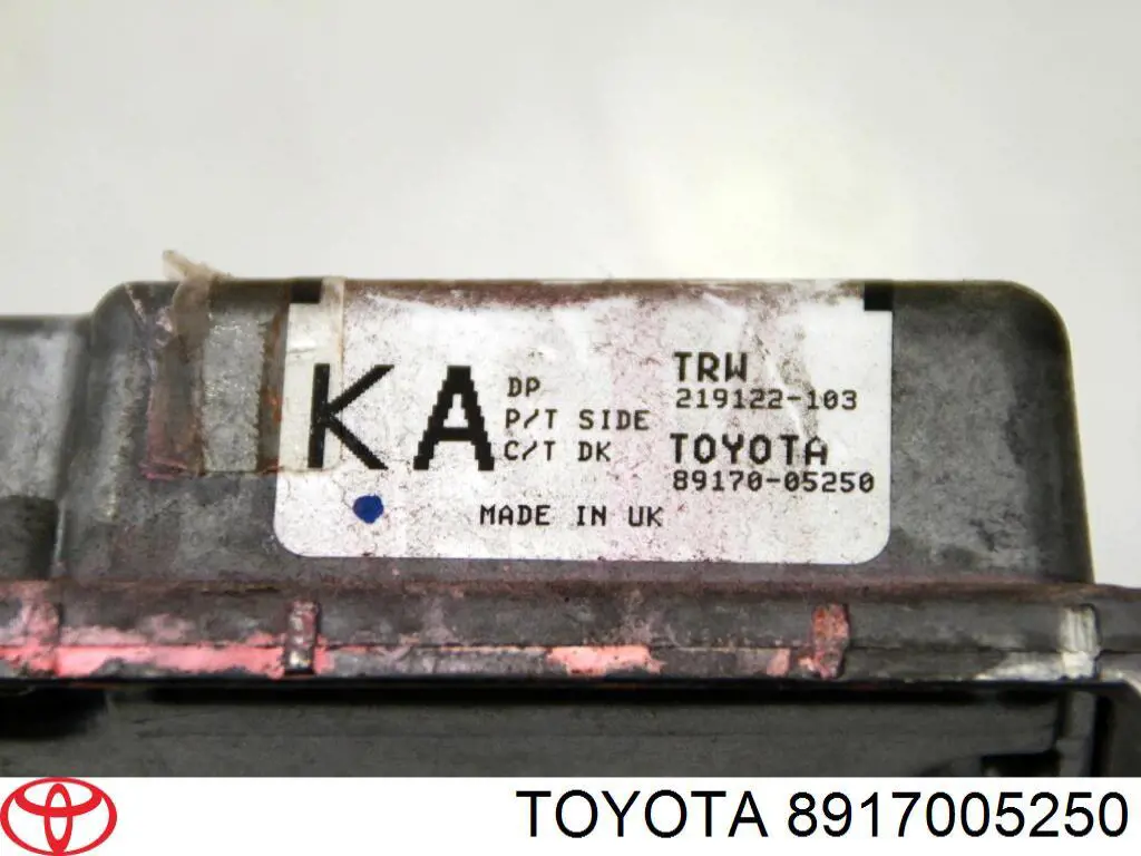 Купити 8917005250 Toyota Модуль-процесор керування подушки безпеки