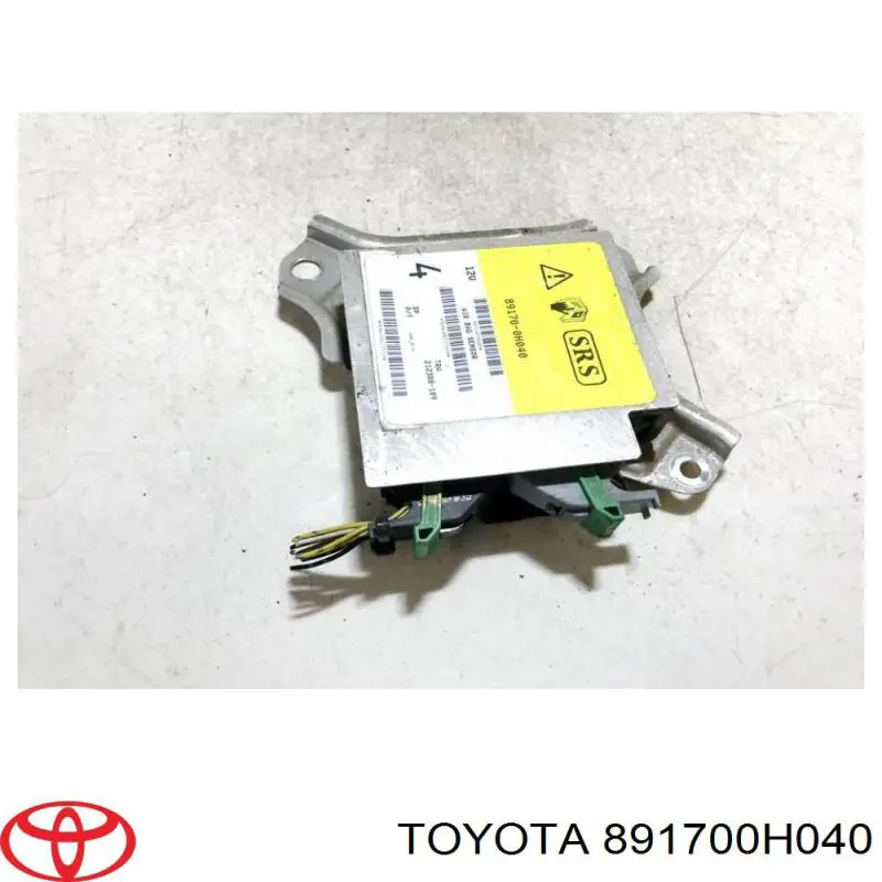 891700H040 Toyota Модуль-процесор управління подушки безпеки