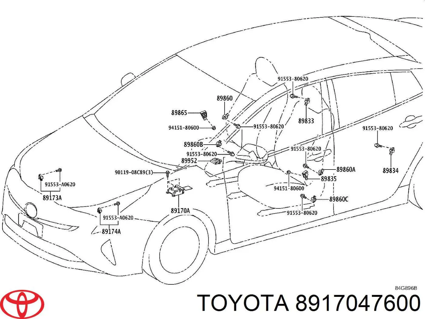  8917047600 Toyota