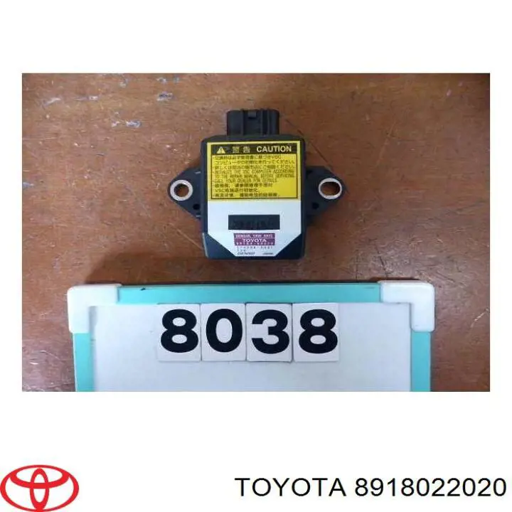 8918022020 Toyota Датчик поперечного прискорення (ESP)