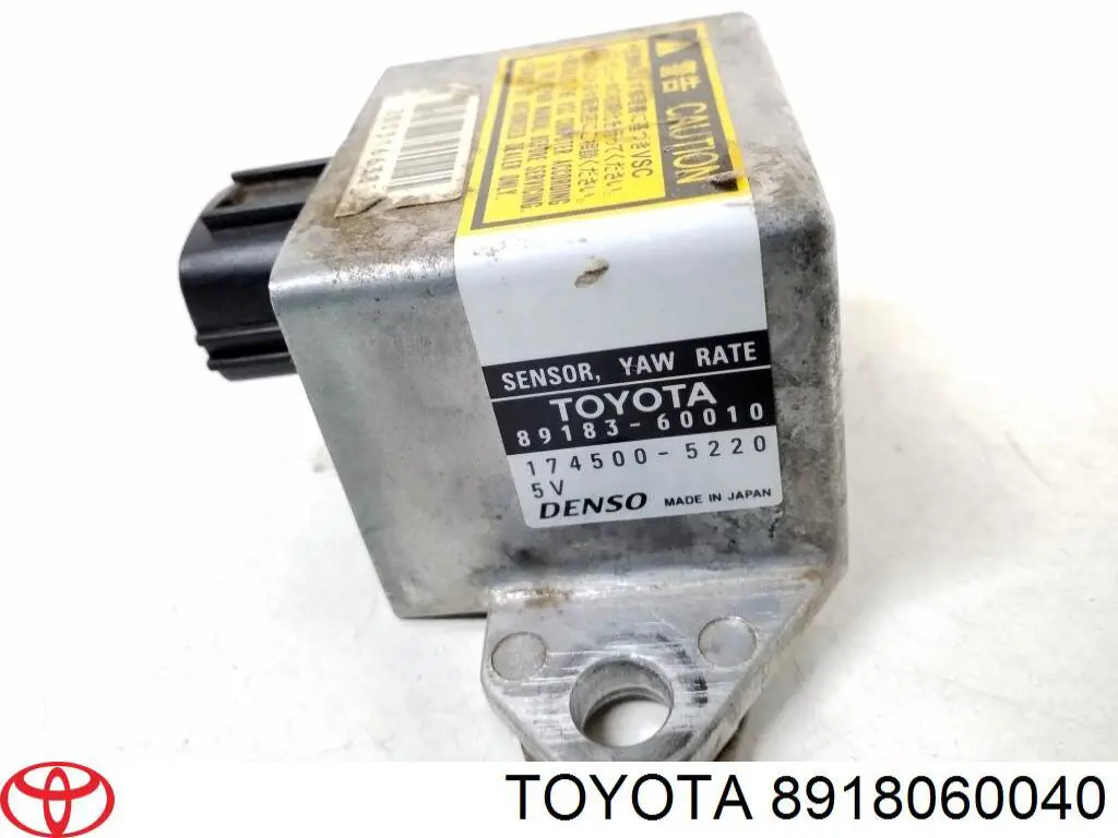 8918060040 Toyota Датчик поперечного прискорення (ESP)