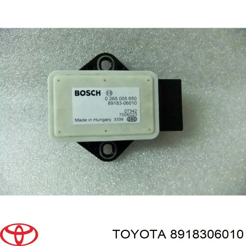 Датчик поздовжнього прискорення Toyota 8918306010 ціна, від 21.09 USD