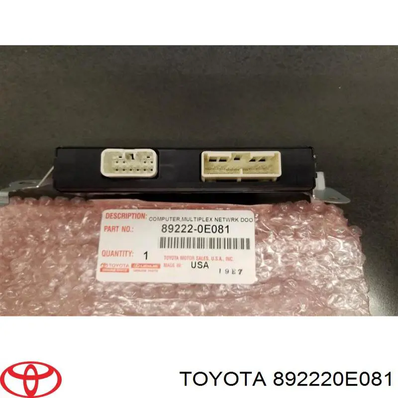  Toyota 892220E081 ціна, від 101.35 USD