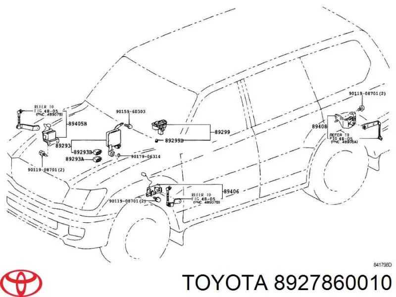 8927860010 Toyota 