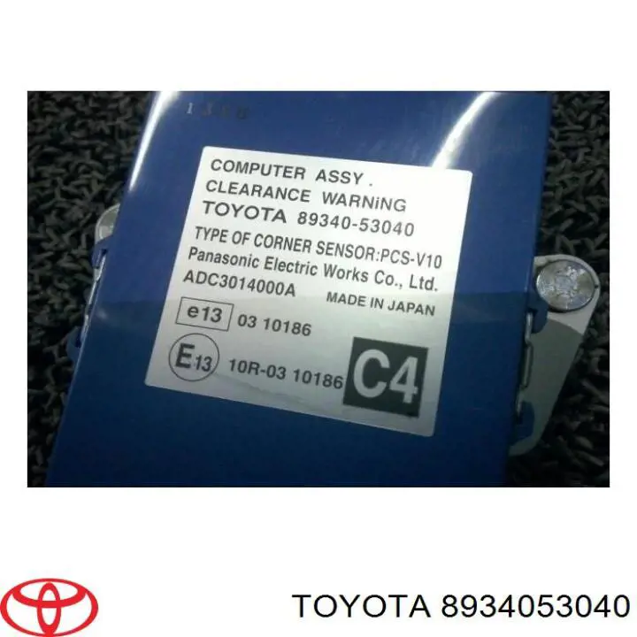 8934053040 Toyota 