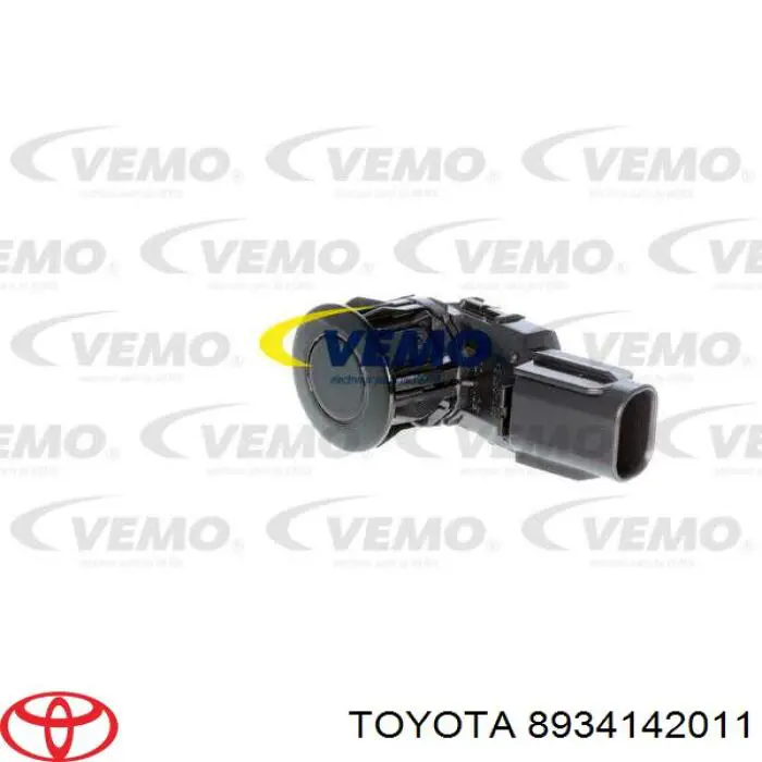 8934142011 Toyota Датчик сигналізації парковки (парктронік), задній