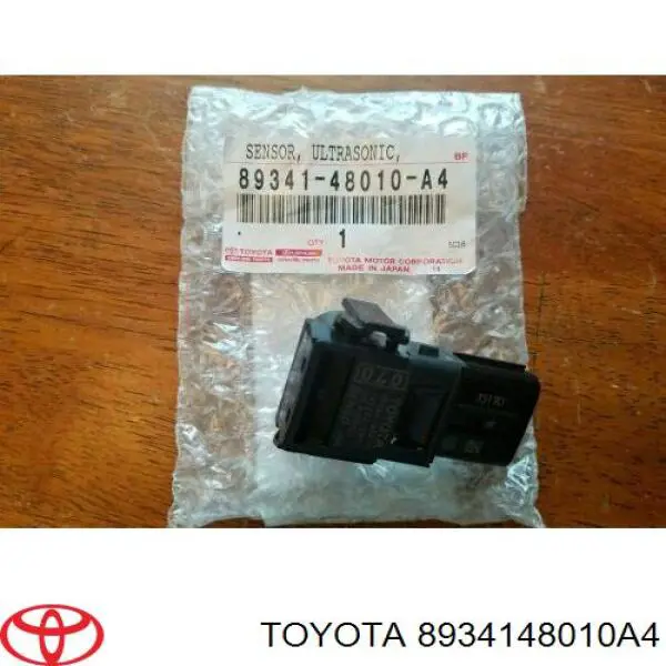 8934148010A4 Toyota Датчик сигналізації парковки (парктронік), задній