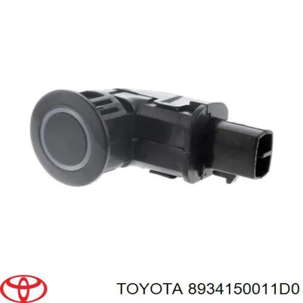 8934150011D0 Toyota датчик сигналізації паркування (парктронік, передній бічний)