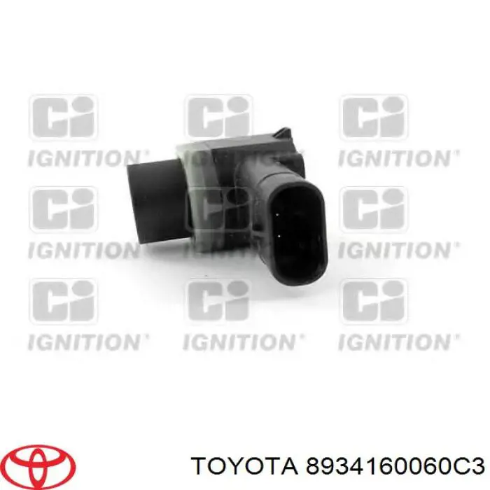 Купити 8934160060C3 Toyota Датчик сигналізації паркування (парктронік), передній