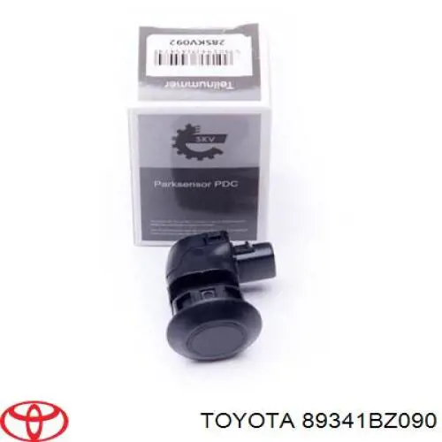 Датчик сигналізації паркування (парктронік), задній Toyota Corolla (E12) (Тойота Королла)
