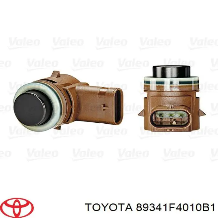 Купити 89341F4010B2 Toyota Датчик сигналізації паркування (парктронік), передній