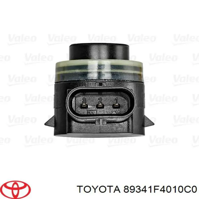 89341F4010C0 Toyota датчик сигналізації парковки (парктронік, передній/задній, центральний)