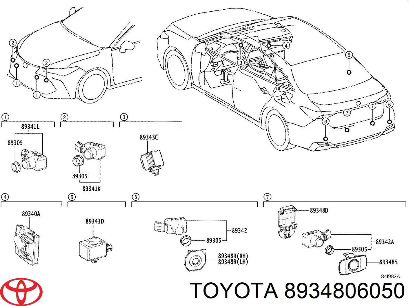  8934806050 Toyota