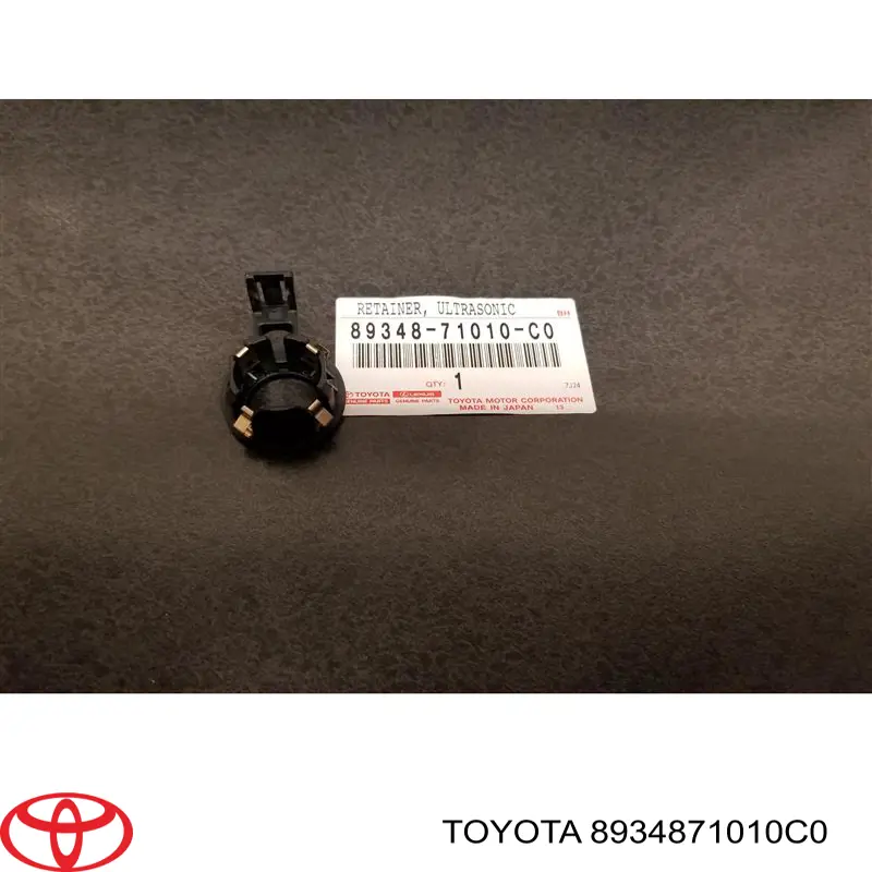 Кронштейн датчика парктроніка, передній бічний Toyota 8934871010C0 ціна, від 2.95 USD