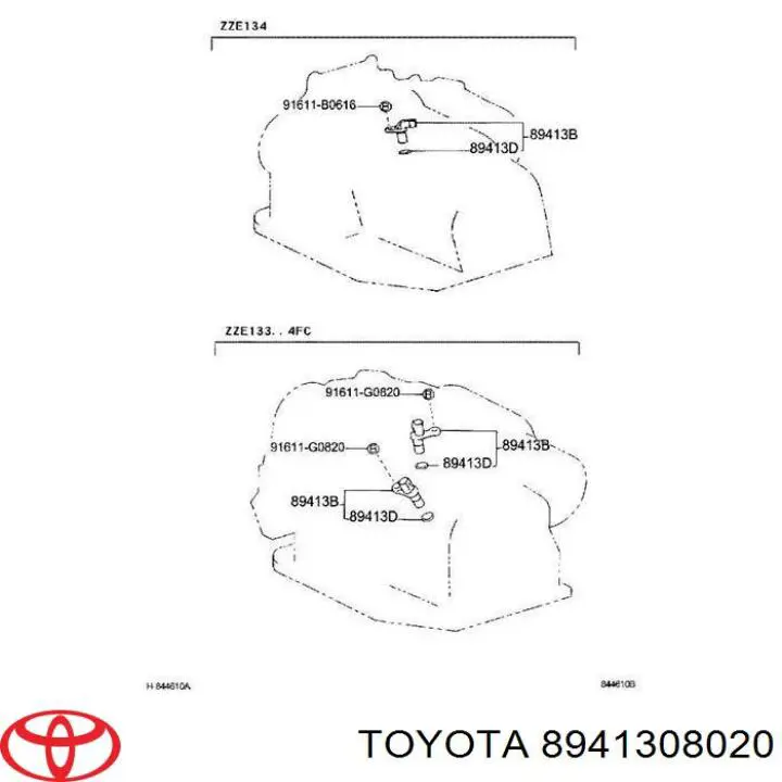 8941308020 Toyota датчик швидкості