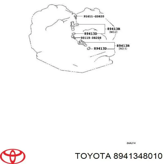 8941348010 Toyota датчик швидкості