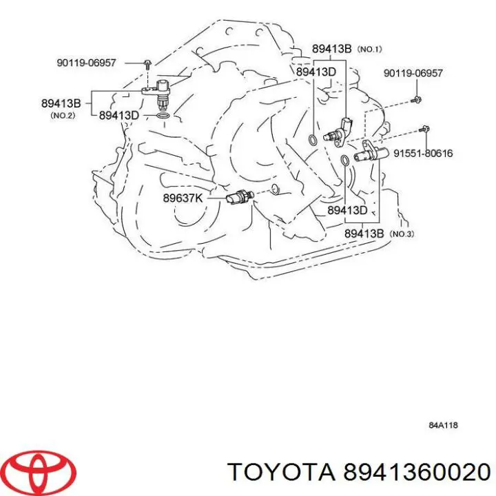  8941360020 Toyota