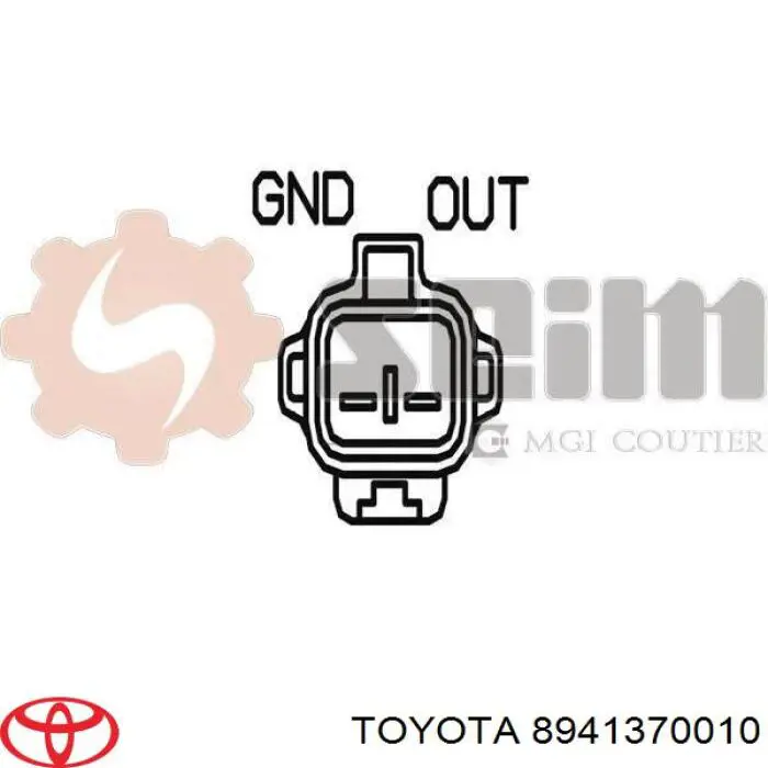 Купити 8941370010 Toyota Датчик швидкості обертання валу АКПП