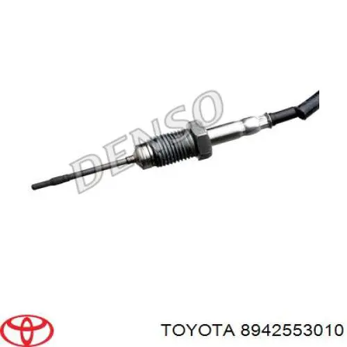 Купити 8942553010 Toyota Датчик температури відпрацьованих газів (ВГ), перед фільтром сажі