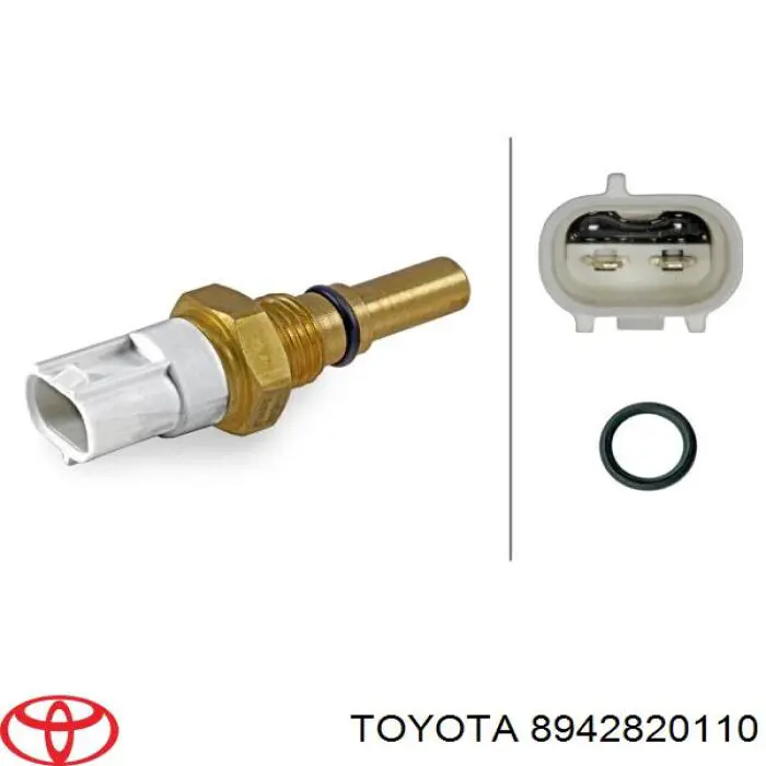 Датчик температури радіатора Toyota 8942820110 ціна, від 13.42 USD