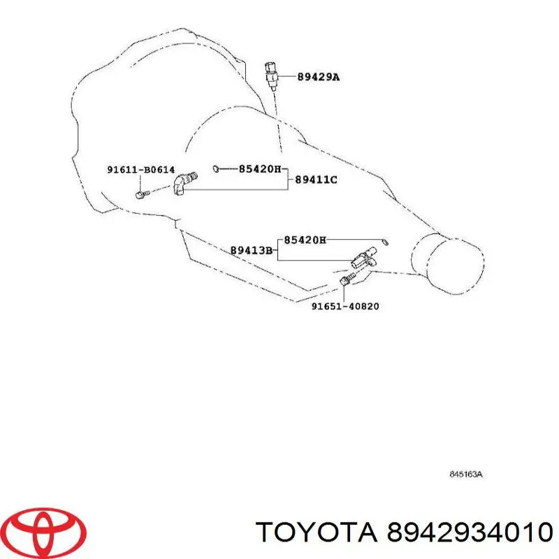  Toyota 8942934010 ціна, від 28.12 USD