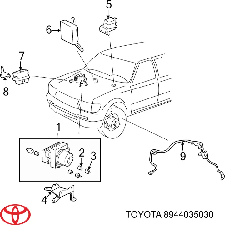 8944035030 Toyota 