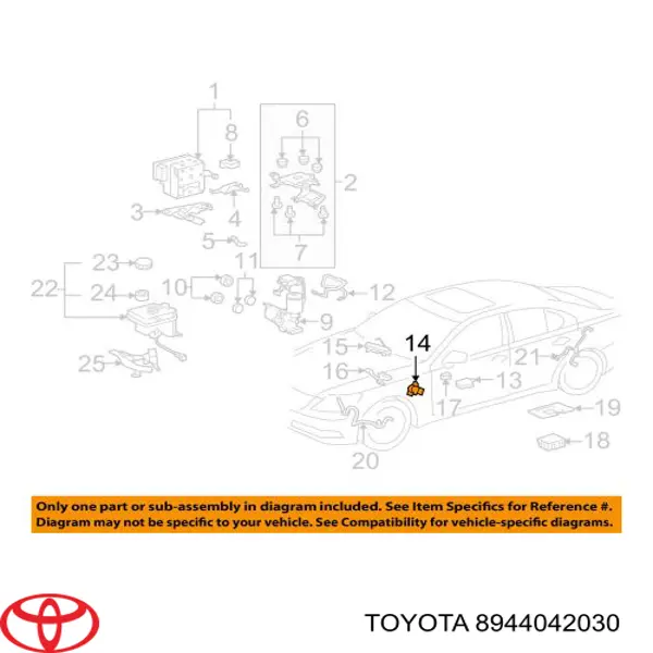 8944042030 Toyota 