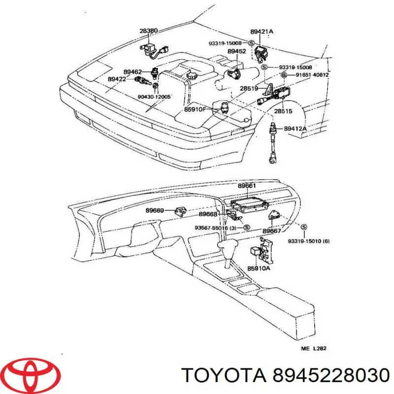  8945220050 Toyota