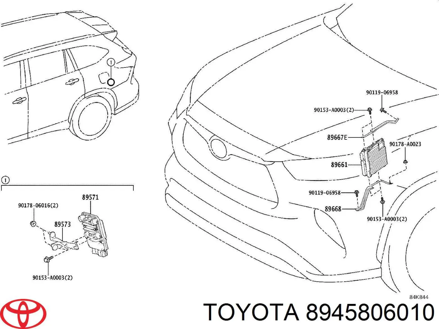  8945806010 Toyota