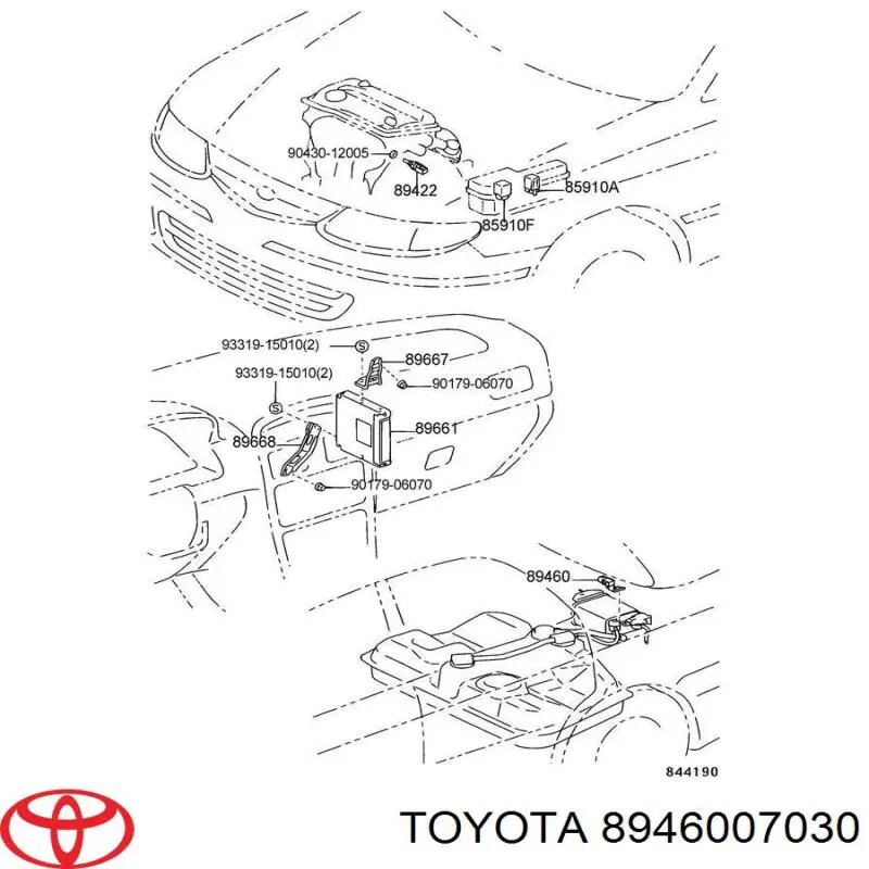  Toyota 8946007030 ціна, від 27.87 USD