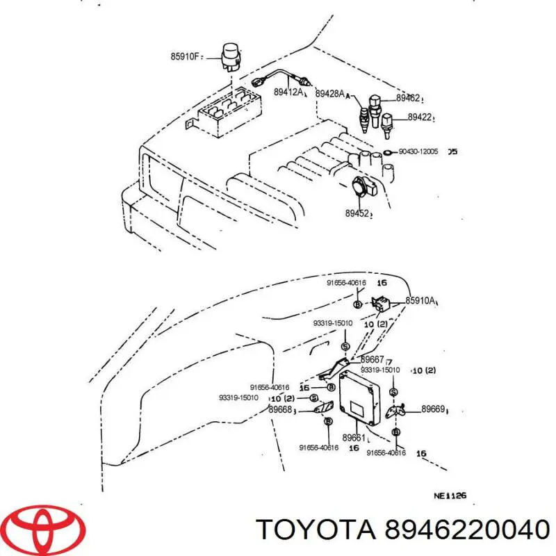 Купити Потенціометр Toyota 4 Runner  N130