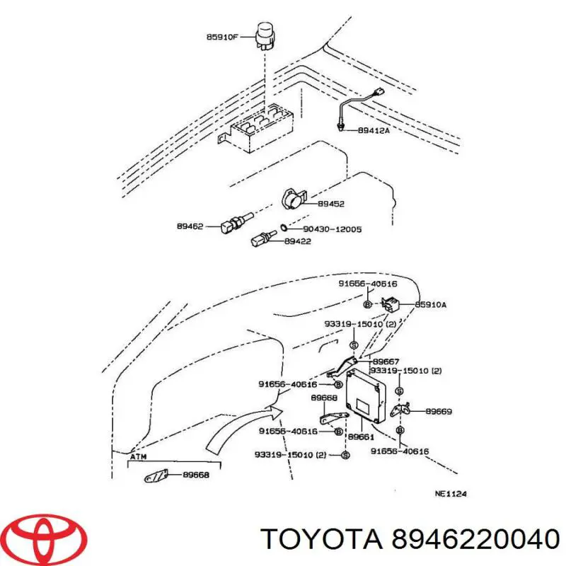  Потенціометр Toyota 4 Runner 