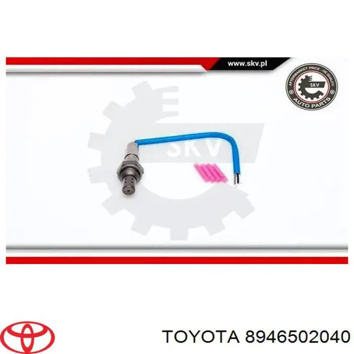 Лямбдазонд, датчик кисню до каталізатора 8946502040 Toyota
