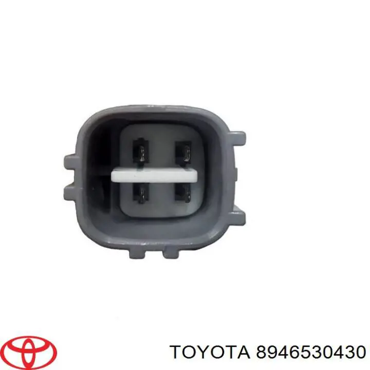 Лямбда-зонд, датчик кисню до каталізатора, правий 8946530430 Toyota