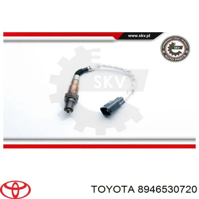 Лямбдазонд, датчик кисню після каталізатора Toyota 8946530720 ціна, від 6.24 USD