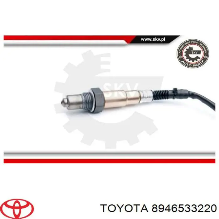 Лямбда-зонд, датчик кисню після каталізатора 8946533220 Toyota