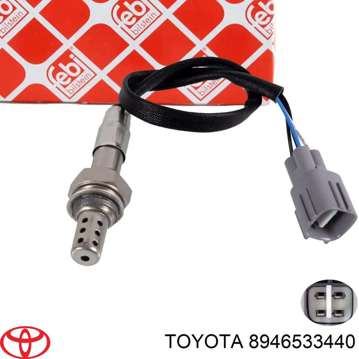 Купити 8946533440 Toyota Лямбда-зонд, датчик кисню після каталізатора
