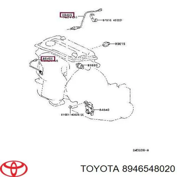  8946548020 Toyota