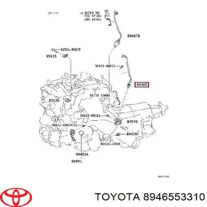 8946553310 Toyota 