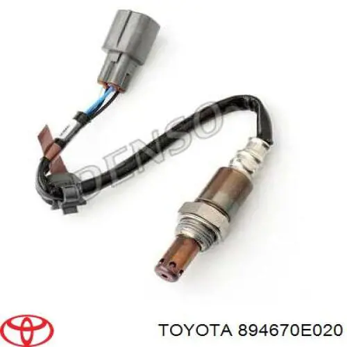 894670E020 Toyota Лямбдазонд, датчик кисню до каталізатора