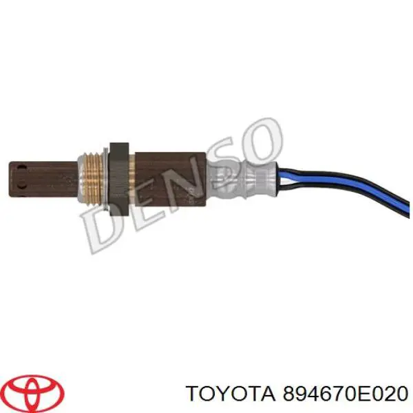 Лямбдазонд, датчик кисню до каталізатора Toyota 894670E020 ціна, від 53.21 USD