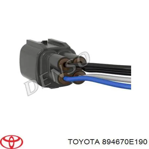 Купити 894670E190 Toyota Лямбдазонд, датчик збідненої суміші