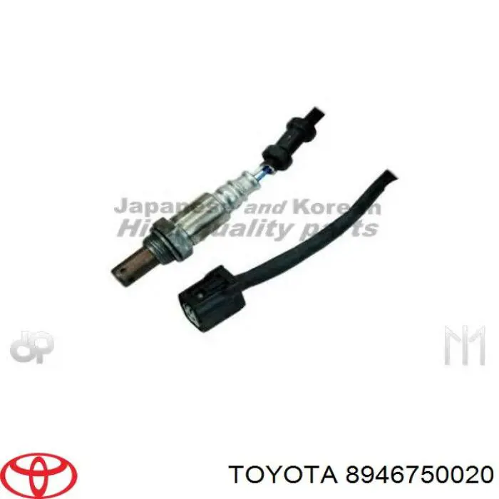 Купити 8946750020 Toyota Лямбда-зонд, датчик кисню до каталізатора, правий