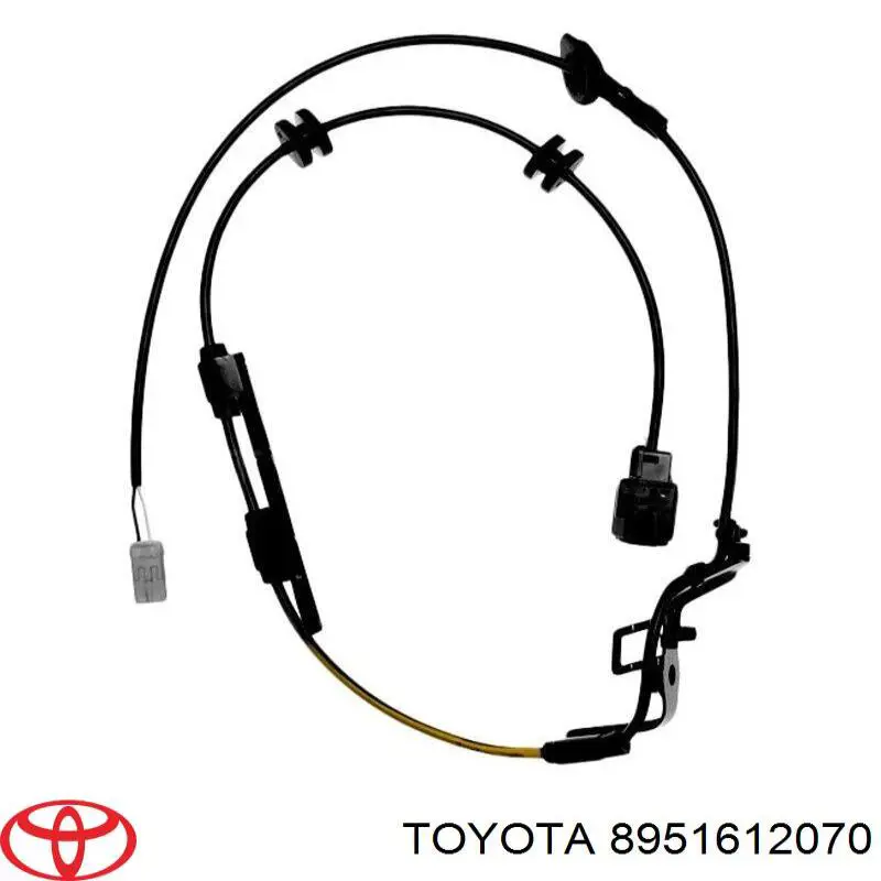 Купити 8951612070 Toyota Дріт датчика АБС задній правий