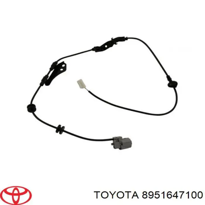 8951647080 Toyota дріт датчика абс задній лівий